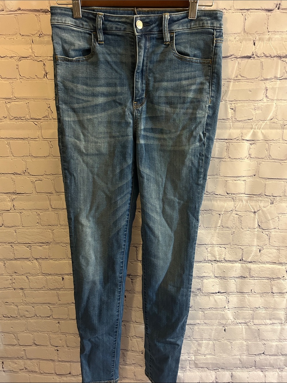 American Eagle Outfitters Super Hi-Rise Jegging, Women’s Size 8 LONG